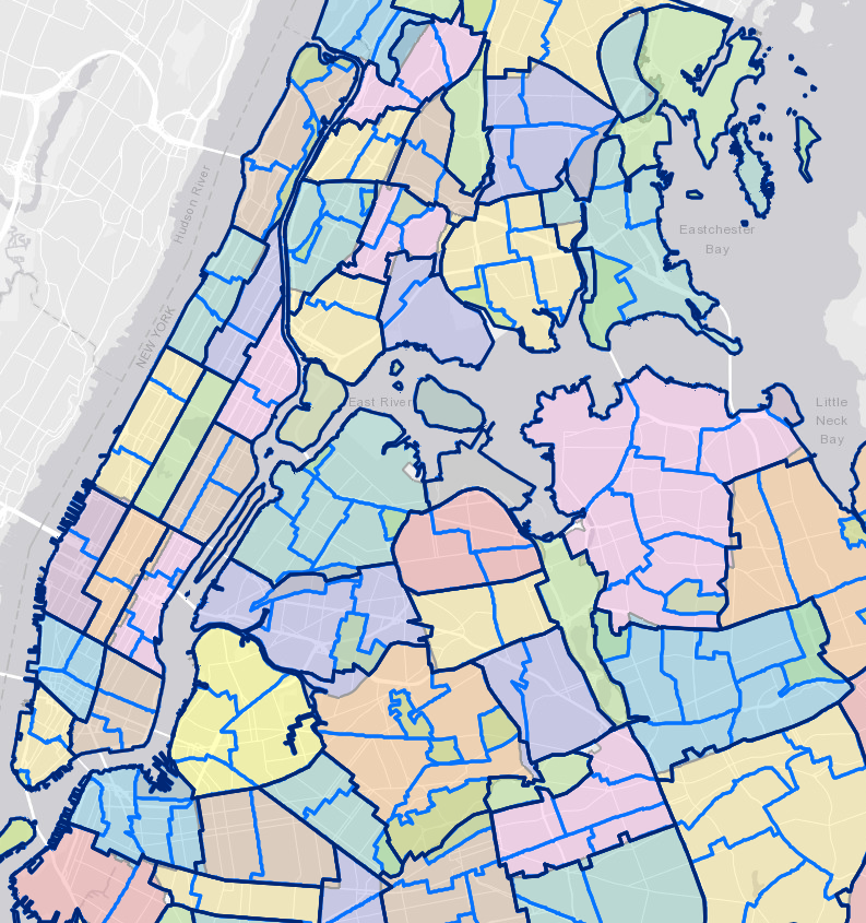 Maps: NYC 2000 to 2010 demographic change