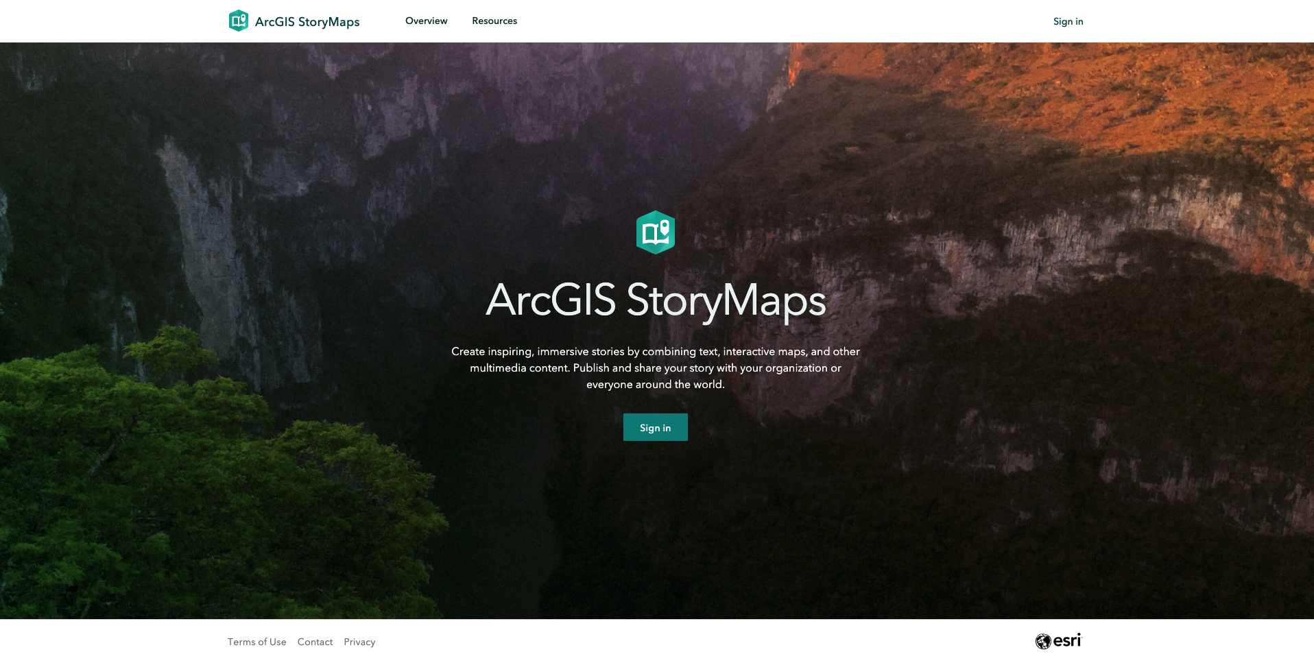 Getting Started With ArcGIS StoryMaps TEMPLATE