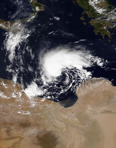 Storm Daniel Flooding in Benghazi, Libya