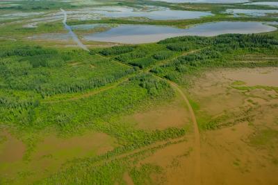 Flooding in the Peace-Athabasca Delta