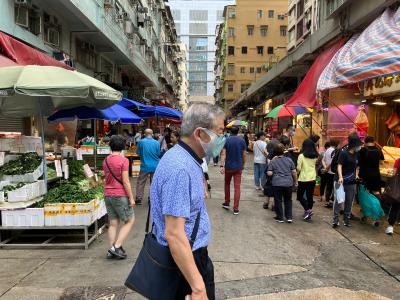 Canton Road / Dundas Street Sitting-Out Area - Hong Kong Travel