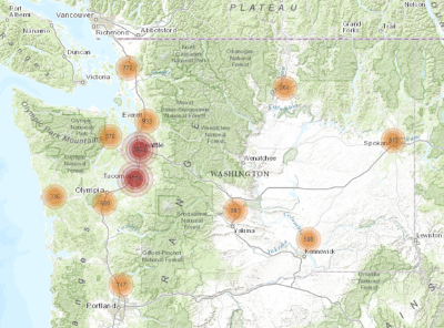 Poverty Rate and Toxic Cleanup Sites in Washington State