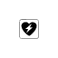 AED   Automated External Defibrillator 1 Symbol Style