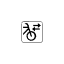 Bike Rental 1 Symbol Style