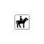 Horseback Riding 1 Symbol Style