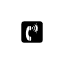 Volume Control Telephone Symbol Style