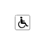 Wheelchair Accessible 1 Symbol Style