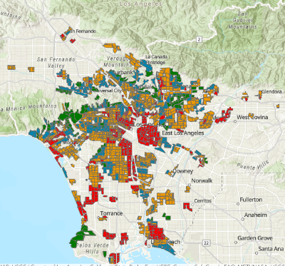 Disparities in Tree Density in Los Angeles