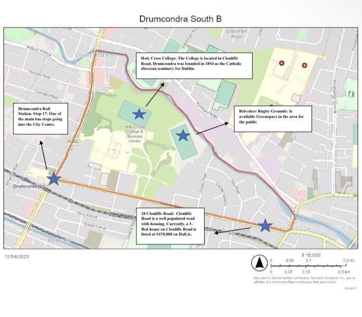 Storymap Of Drumcondra South B