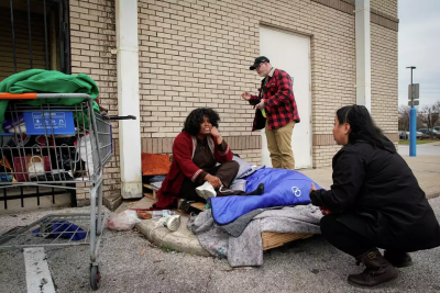 How Houston Helps the Unhoused When a Hurricane Hits Texas