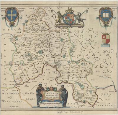 Maps of Oxfordshire to 1800