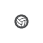 Volleyball Symbol Style