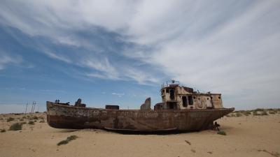 The Aral Sea Disaster over a 60-Year Period