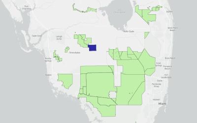 Babcock/Webb - Yucca Pens WMA Brochure Map by Florida Fish and Wildlife  Conservation Commission