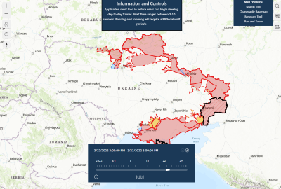 Interactive Map: Ukraine's Incursion into Kursk Oblast