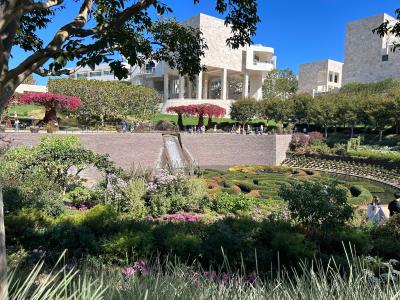 The Getty Center Central Garden