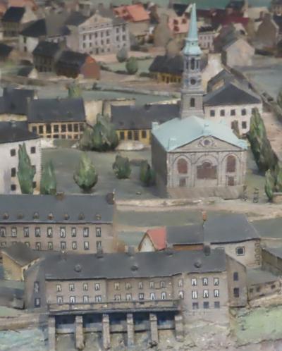 La maquette Duberger : Québec en 1808… comme si vous y étiez