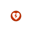AED (Automated External Defibrillator) Symbol Style