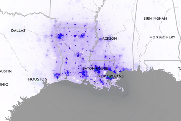 Louisiana Population Change 2010 2020   Thumb 1703900343162 