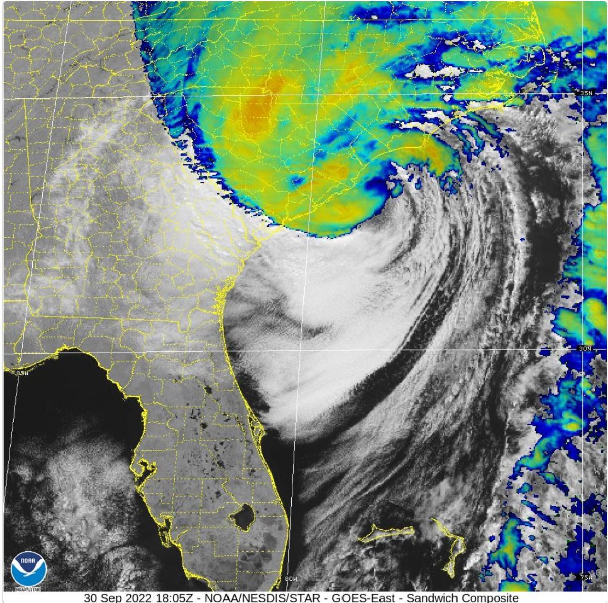 Hurricane Ian in South Carolina