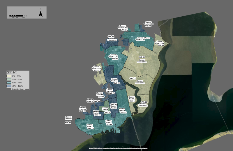 City Of Pensacola Gis Sea Level Rise Vulnerability Assessment | Pensacola, Fl