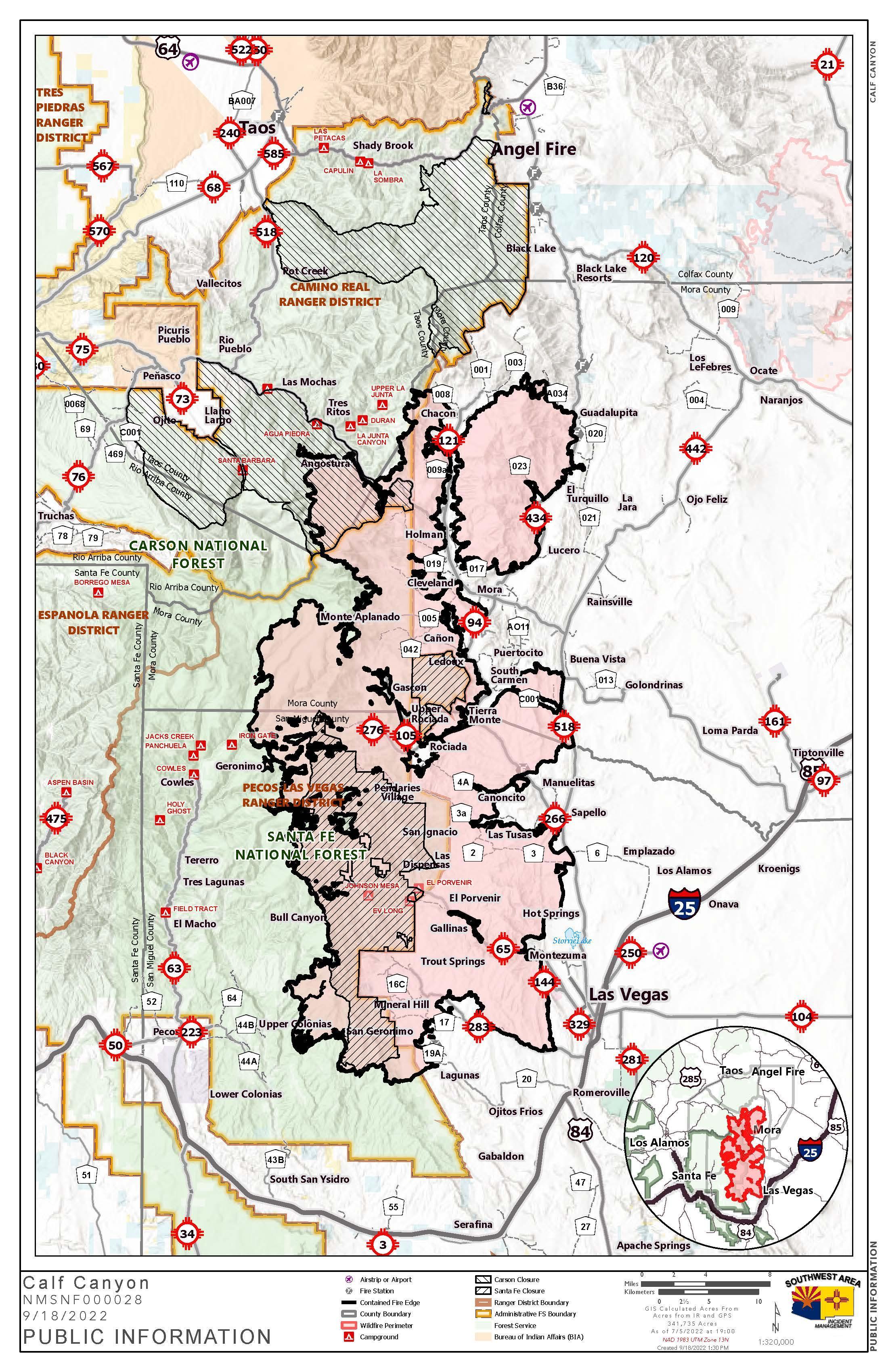 A History Of The Hermits Peak / Calf Canyon Wildfire